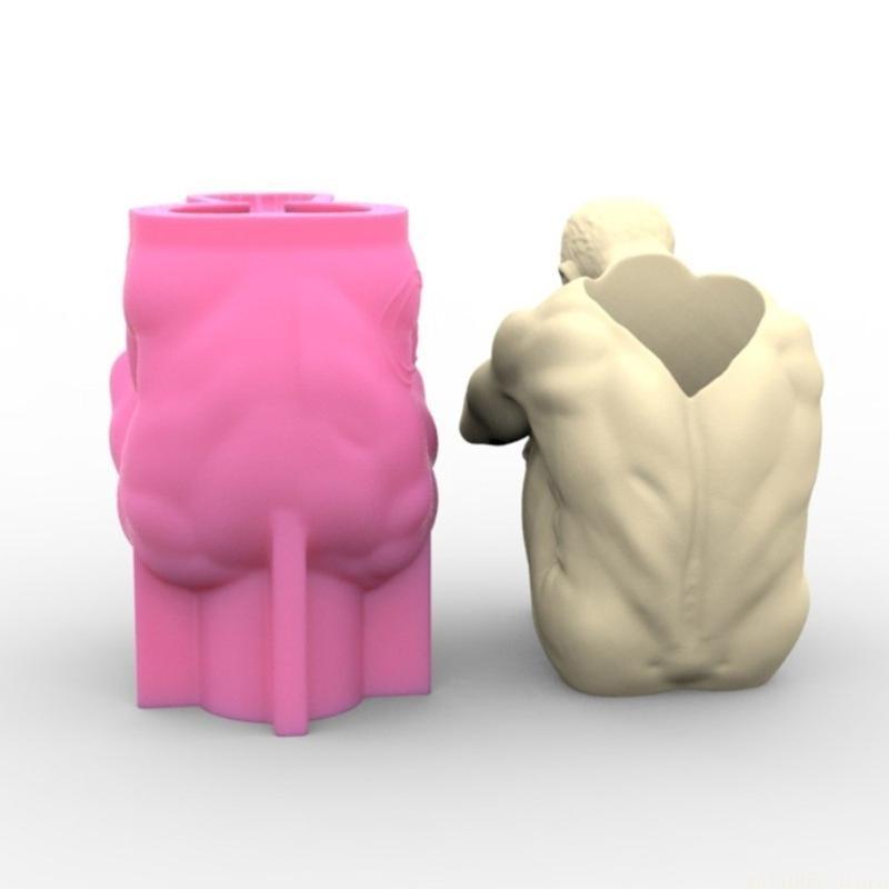 Body Jewelry Jewelry Box - D46E Candles Holder Resin Mold,Gypsum Flower