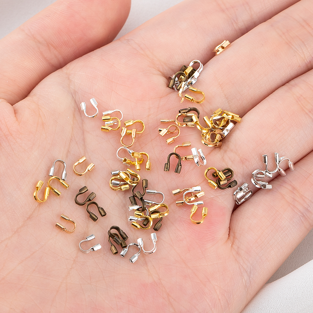 Body Jewelry Diy - 100pcs 200pcs Copper Wire Guard Guardian