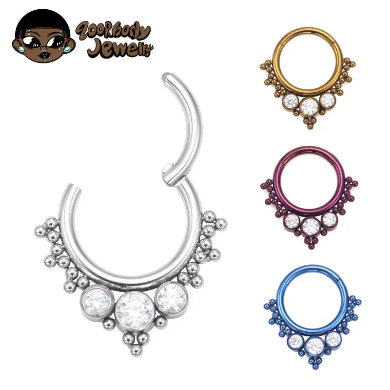 ASTM F136 Titanium Clicker Hig – Body Jewelry Quality Bewertung und Preis