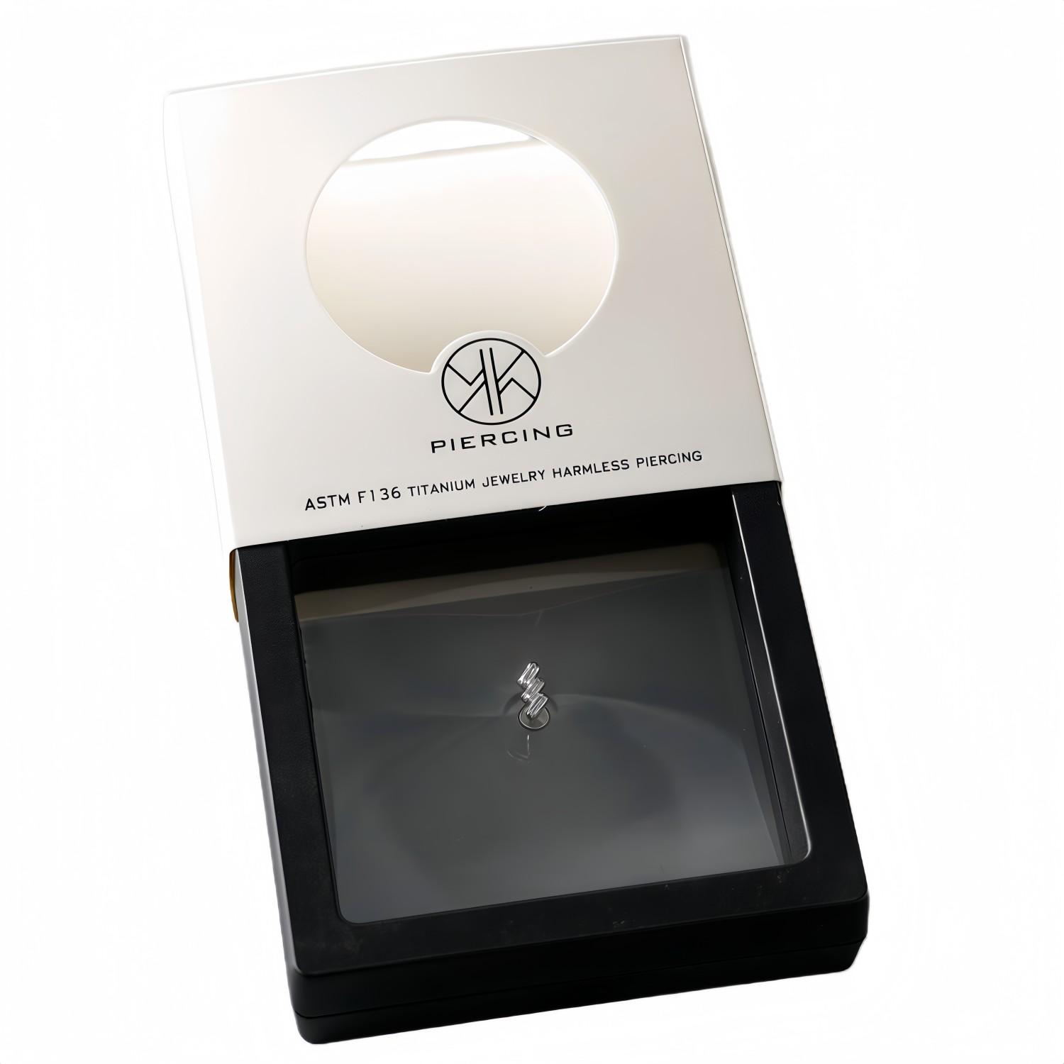ATSM F136 Titanium Lip Zircon  – Body Jewelry Jewelry Box Bewertung und Preis