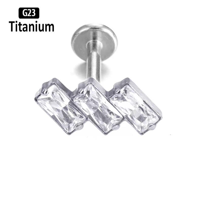ATSM F136 Titanium Lip Zircon  – Body Jewelry Jewelry Box Bewertung und Preis
