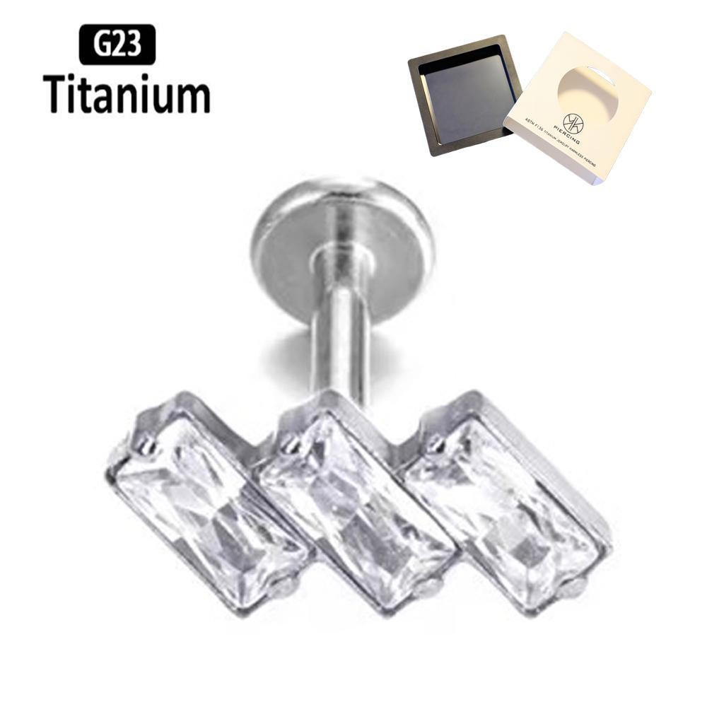ATSM F136 Titanium Lip Zircon  – Body Jewelry Jewelry Box Bewertung und Preis