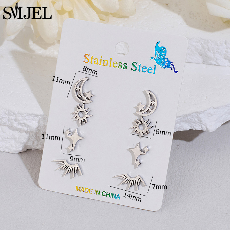 4Pairs/Lot Stainless Steel Sim – Body Jewelry Kit Bewertung und Preis