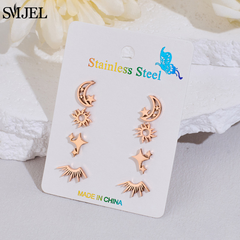 4Pairs/Lot Stainless Steel Sim – Body Jewelry Kit Bewertung und Preis