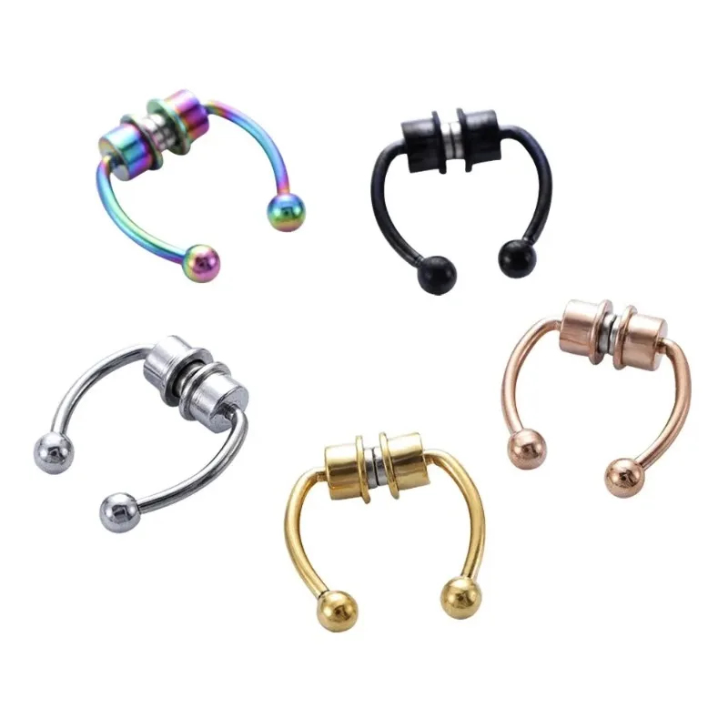 1/2/3Pcs Fake Magnetic Nose Ri – Body Jewelry And Piercing Bewertung und Preis