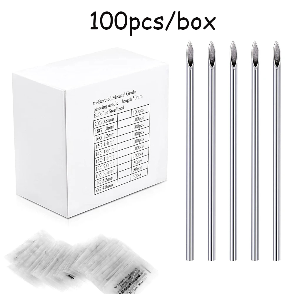 10-1000pcs Body Piercing Needl – Body Jewelry Tool Bewertung und Preis