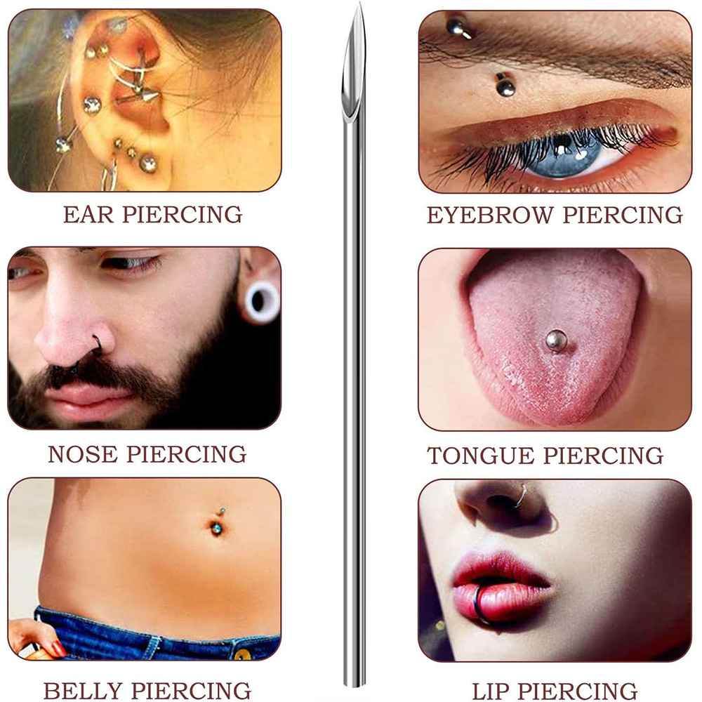 10-1000pcs Body Piercing Needl – Body Jewelry Tool Bewertung und Preis