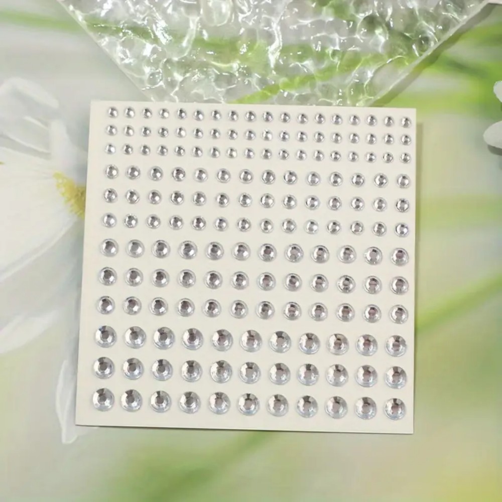 165pcs Self-Adhesive Rhineston – Body Jewelry And Piercing Bewertung und Preis
