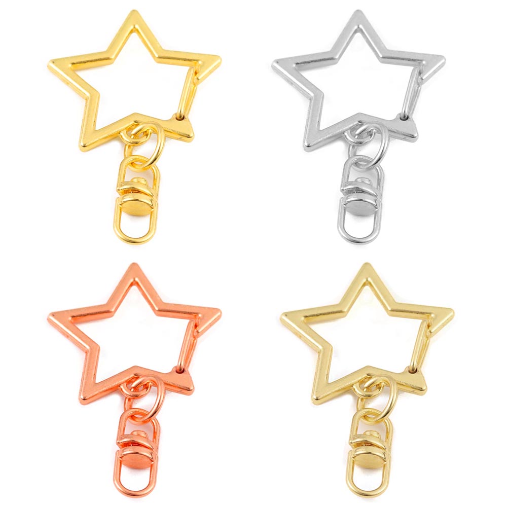 10Pcs Alloy Star Shaped Snap K – Body Jewelry Diy Bewertung und Preis