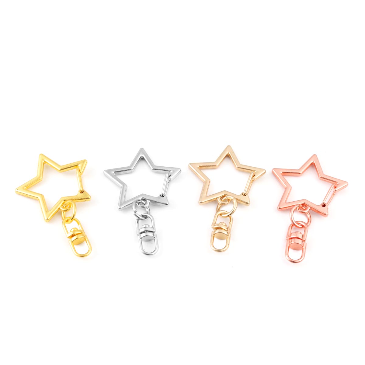 10Pcs Alloy Star Shaped Snap K – Body Jewelry Diy Bewertung und Preis