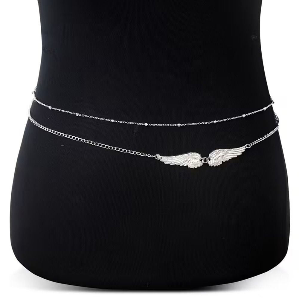 Gift Elegant Double Layer Wing – Body Jewelry Charms Bewertung und Preis