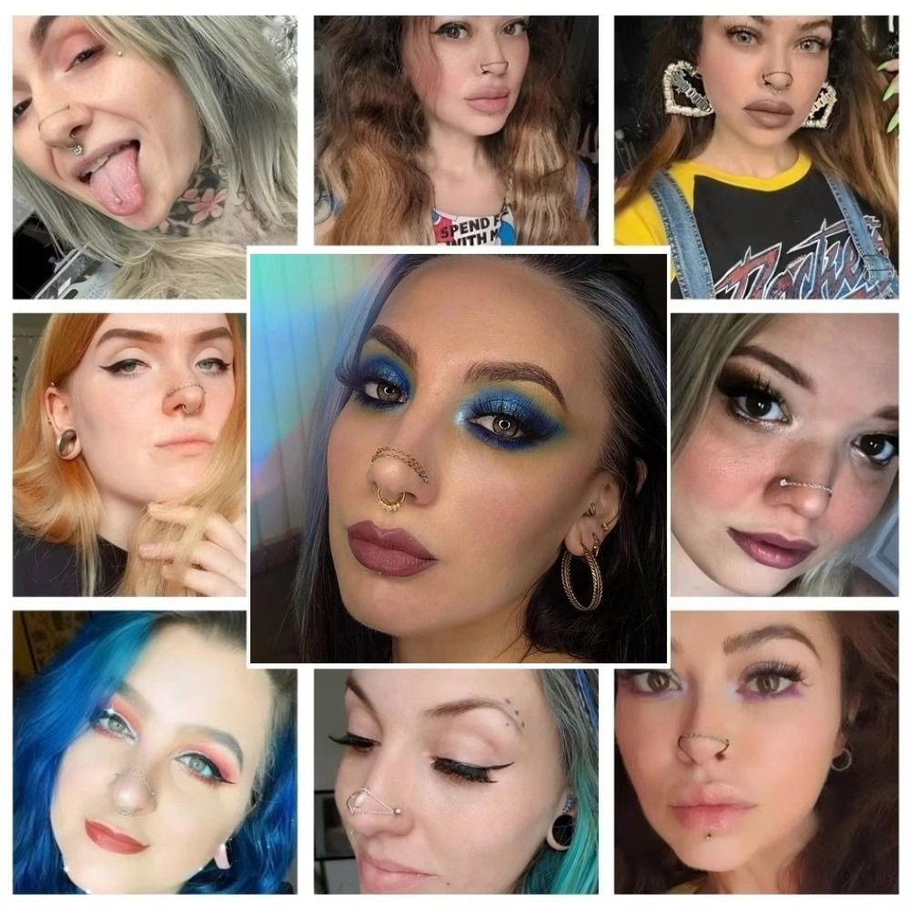 Fashion Titanium Nose Chain Th – Body Jewelry And Piercing Bewertung und Preis