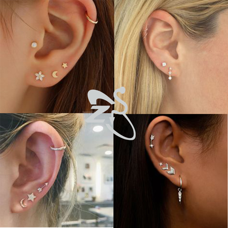 ZS 8-22pcs/lot Crystal Round S – Body Jewelry Lot Bewertung und Preis