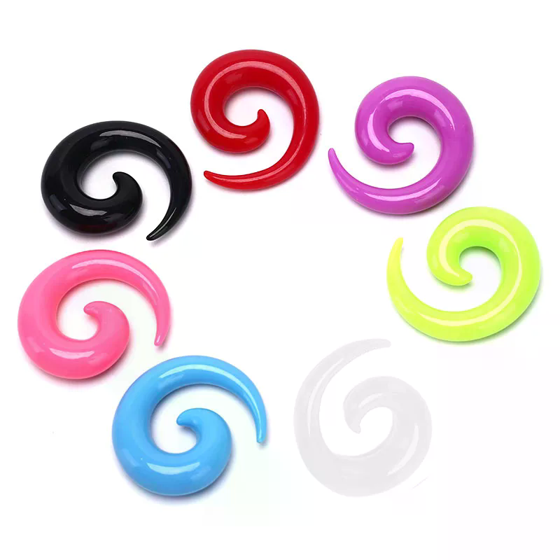 16PCS /set Spiral Taper Flesh  – Body Jewelry Quality Bewertung und Preis