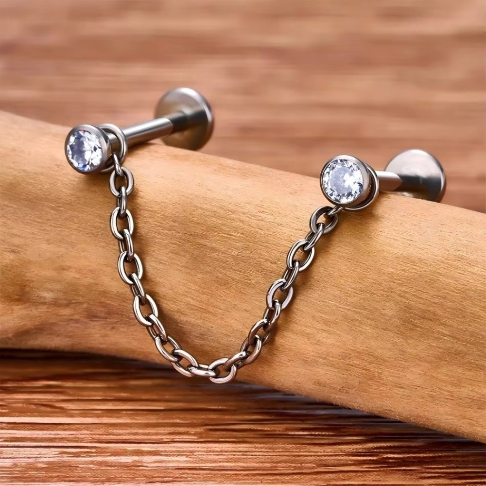 Fashion Titanium Nose Chain Th – Body Jewelry And Piercing Bewertung und Preis