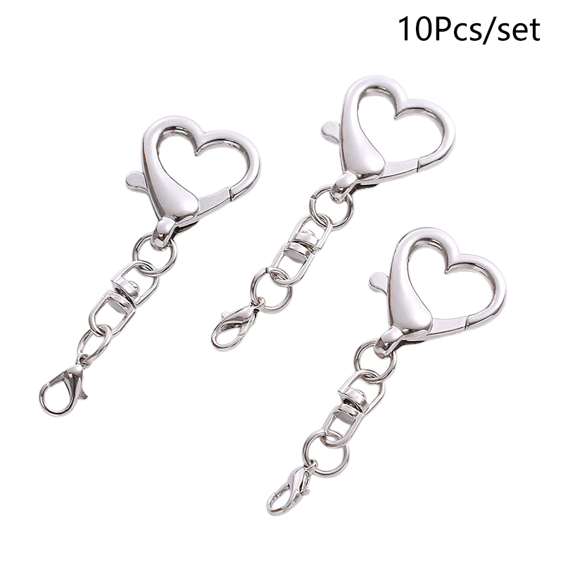 10/20/50Pcs Unique Alloy Heart – Body Jewelry Diy Bewertung und Preis