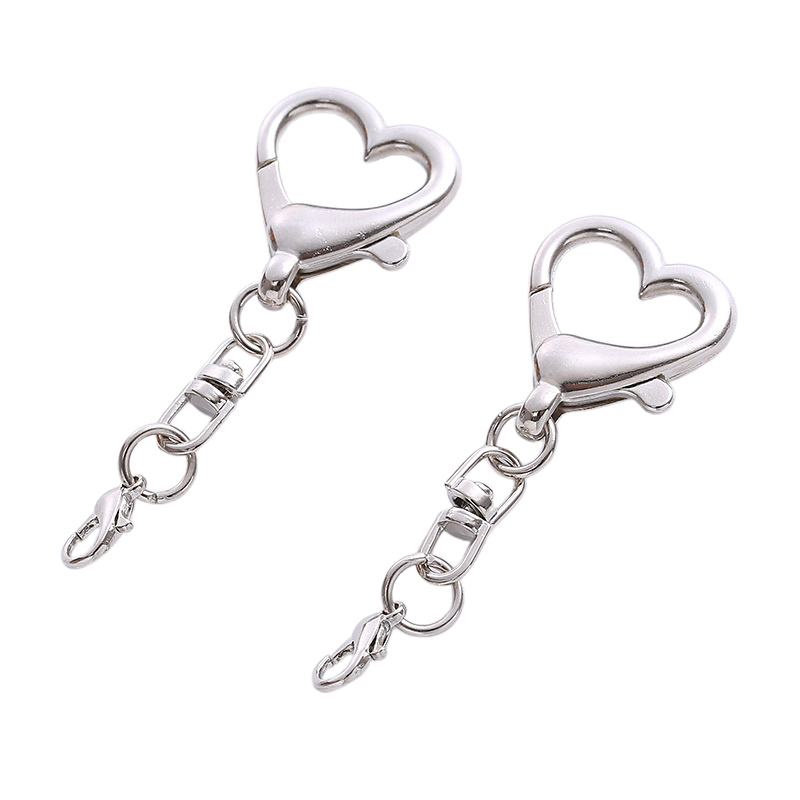 10/20/50Pcs Unique Alloy Heart – Body Jewelry Diy Bewertung und Preis