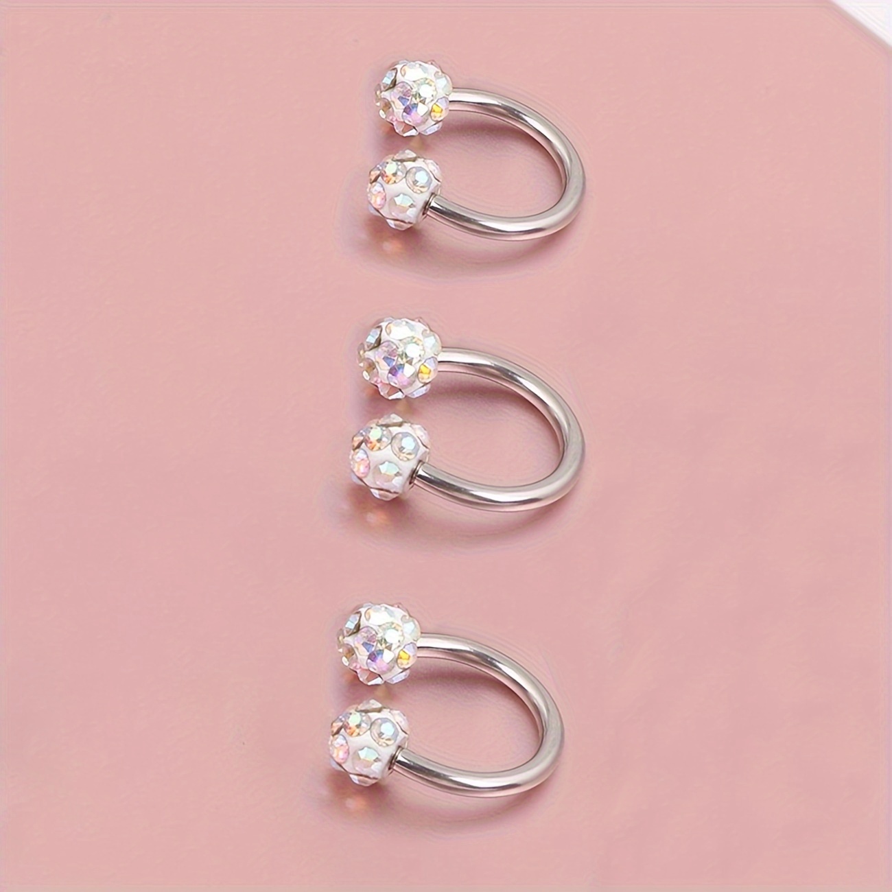 3pcs Fashion Stainless Steel C – Body Jewelry Kit Bewertung und Preis