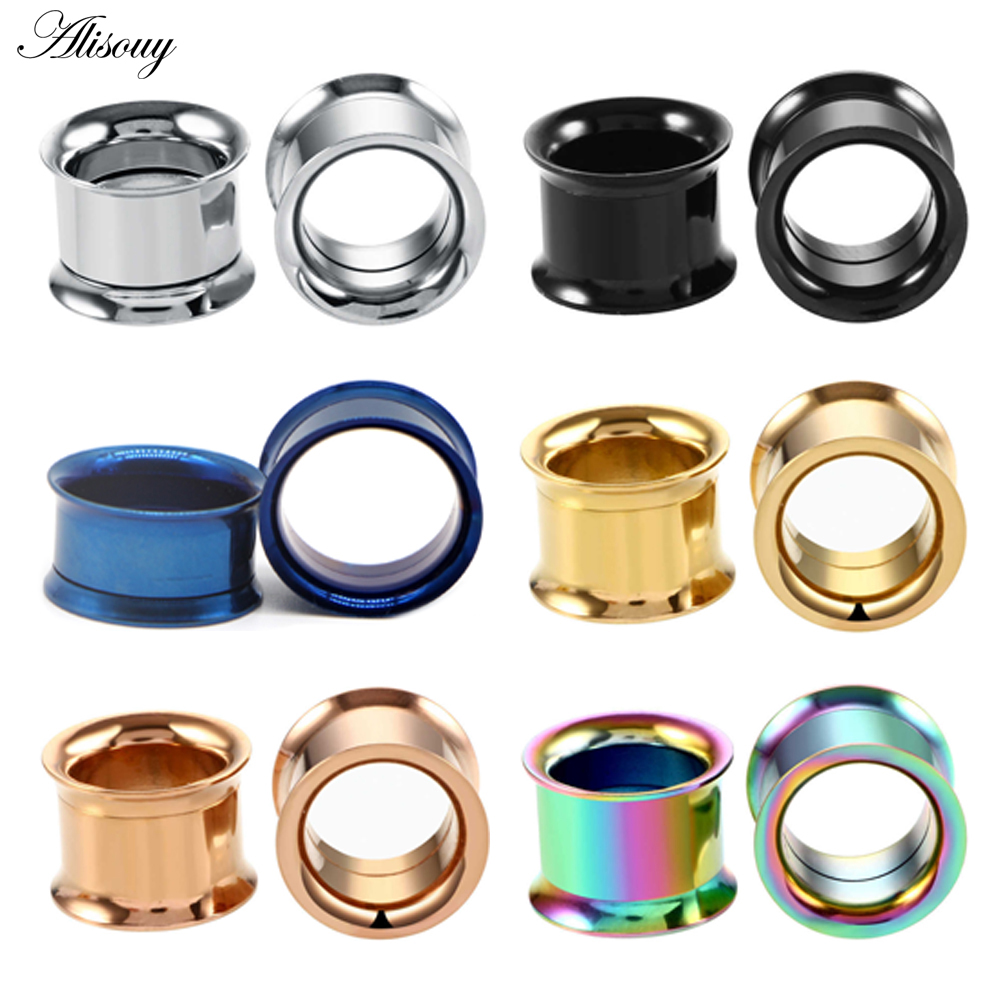 1pc 2mm-25mm Stainless Steel E – Body Jewelry Gauges Bewertung und Preis