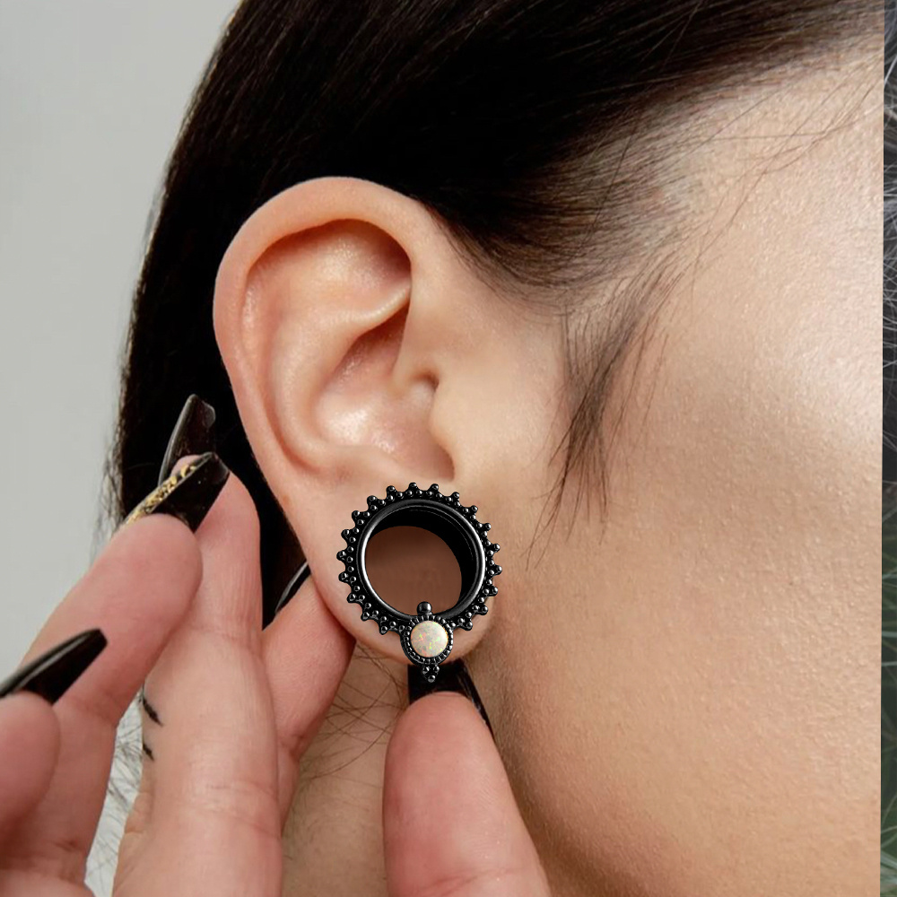 Doearko 2PCS New Arrival opal  – Body Jewelry Gauges Bewertung und Preis