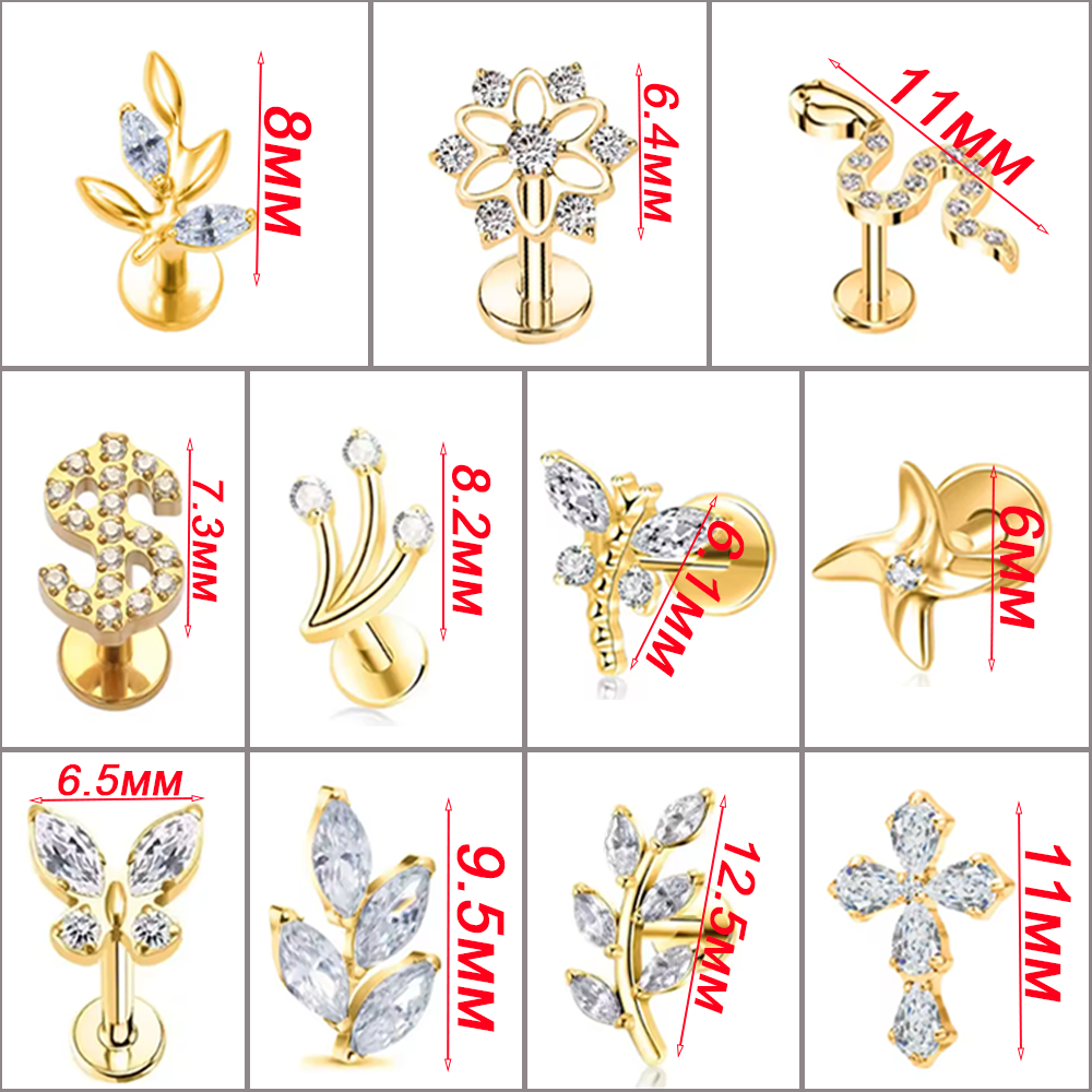 F136 Titanium Alloy High-Quali – Body Jewelry Quality Bewertung und Preis
