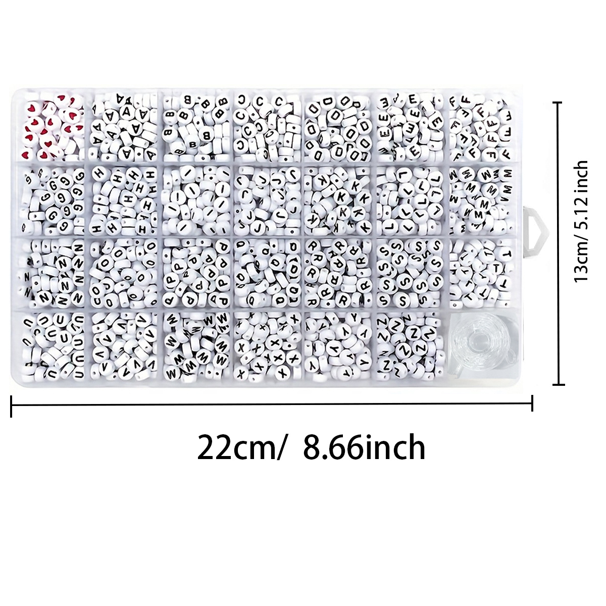 1300 4x7 round acrylic letter  – Body Jewelry Diy Bewertung und Preis