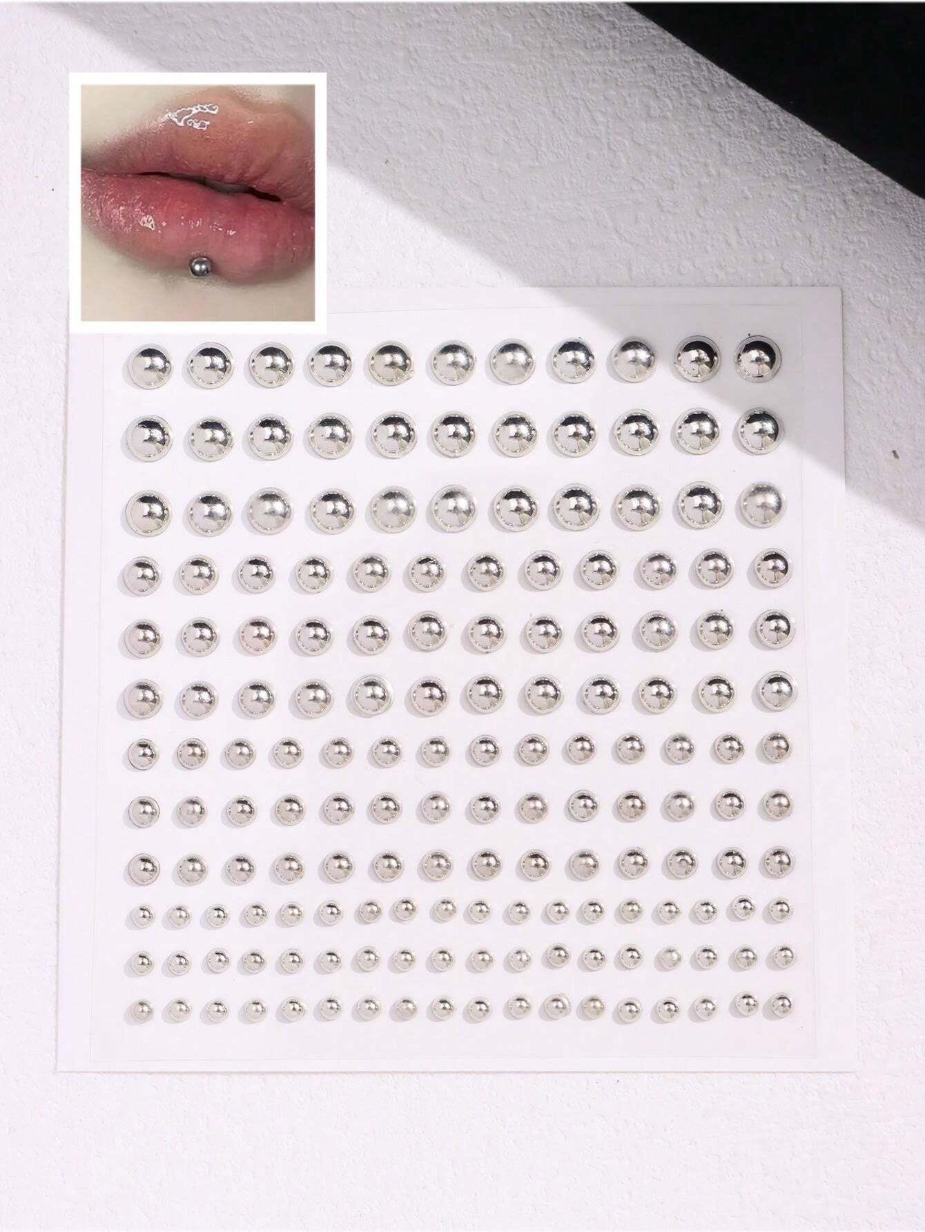 165pcs/Set 3-6mm Silver Plated – Body Jewelry Lot Bewertung und Preis