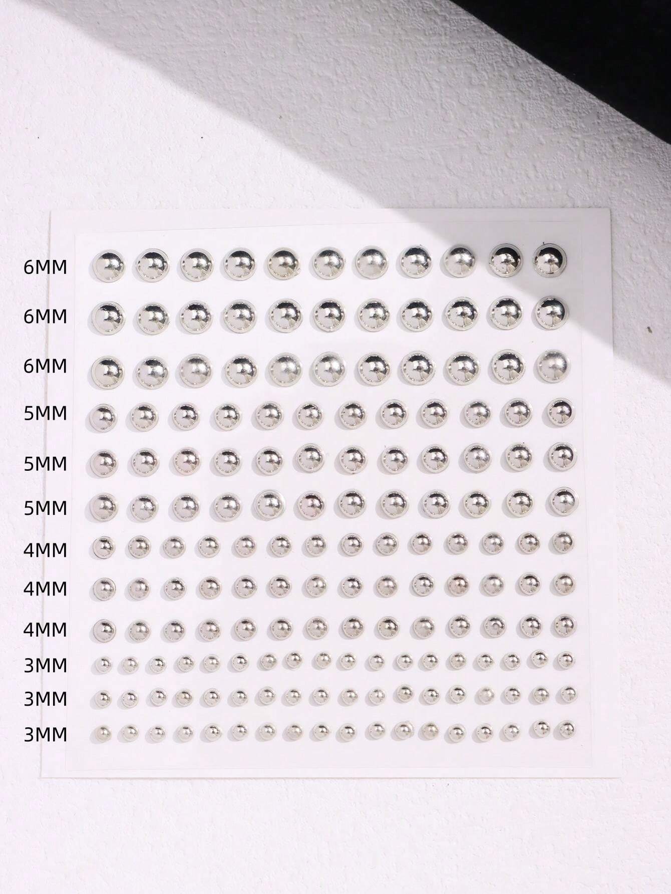 165pcs/Set 3-6mm Silver Plated – Body Jewelry Lot Bewertung und Preis