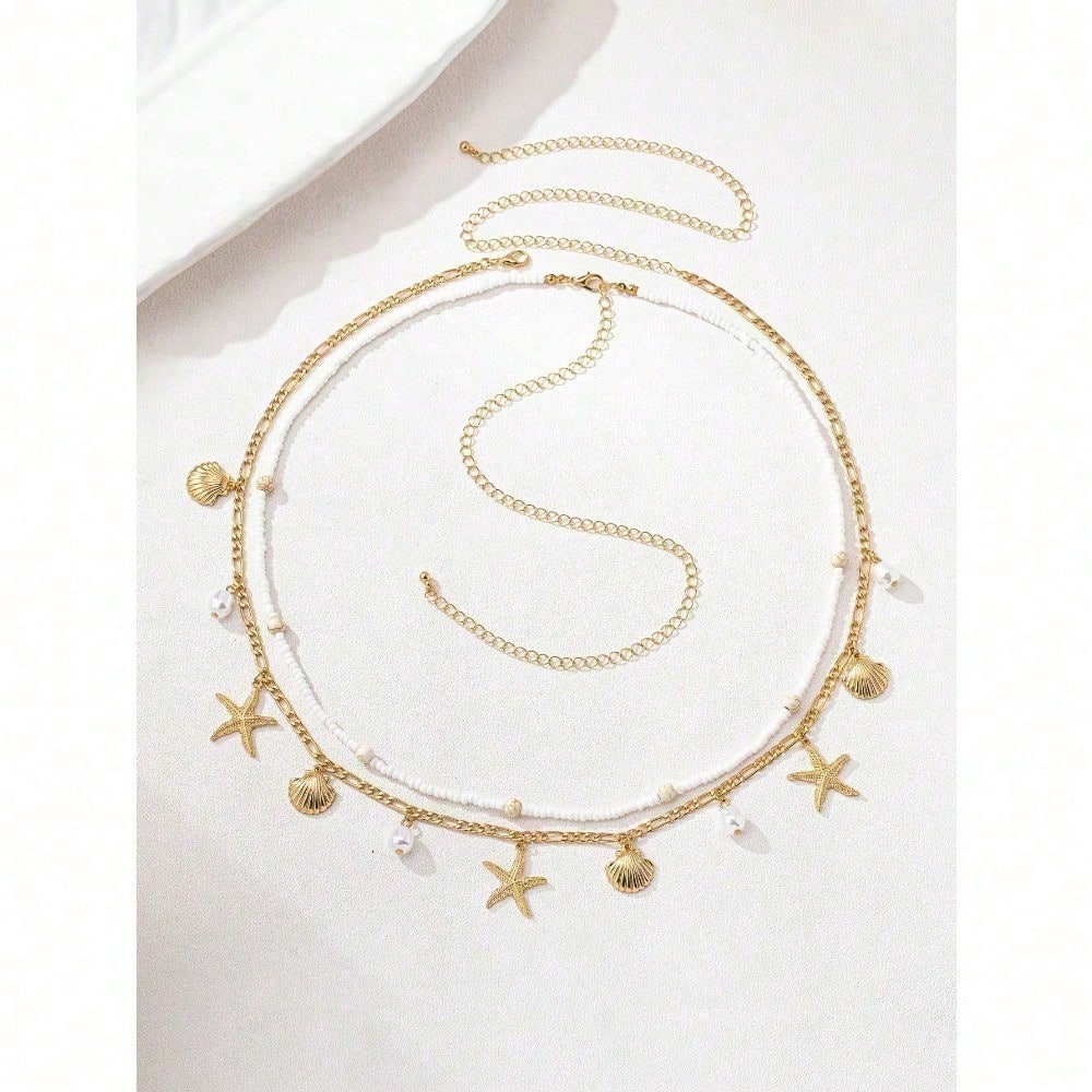 2pcs Bohemian Style Ocean Seri – Body Chain Jewelry Bewertung und Preis