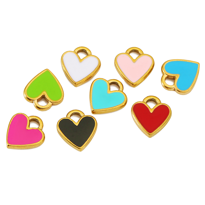 5pcs Stainless Steel Love Hear – Body Jewelry Diy Bewertung und Preis