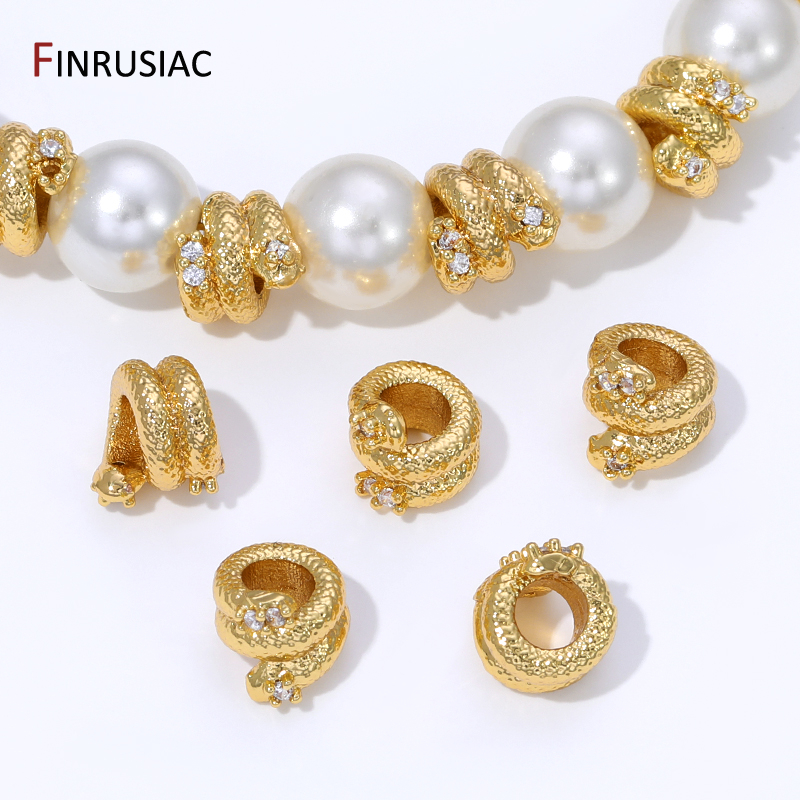 18K Gold Plated Brass Snake Sh – Body Jewelry Diy Bewertung und Preis