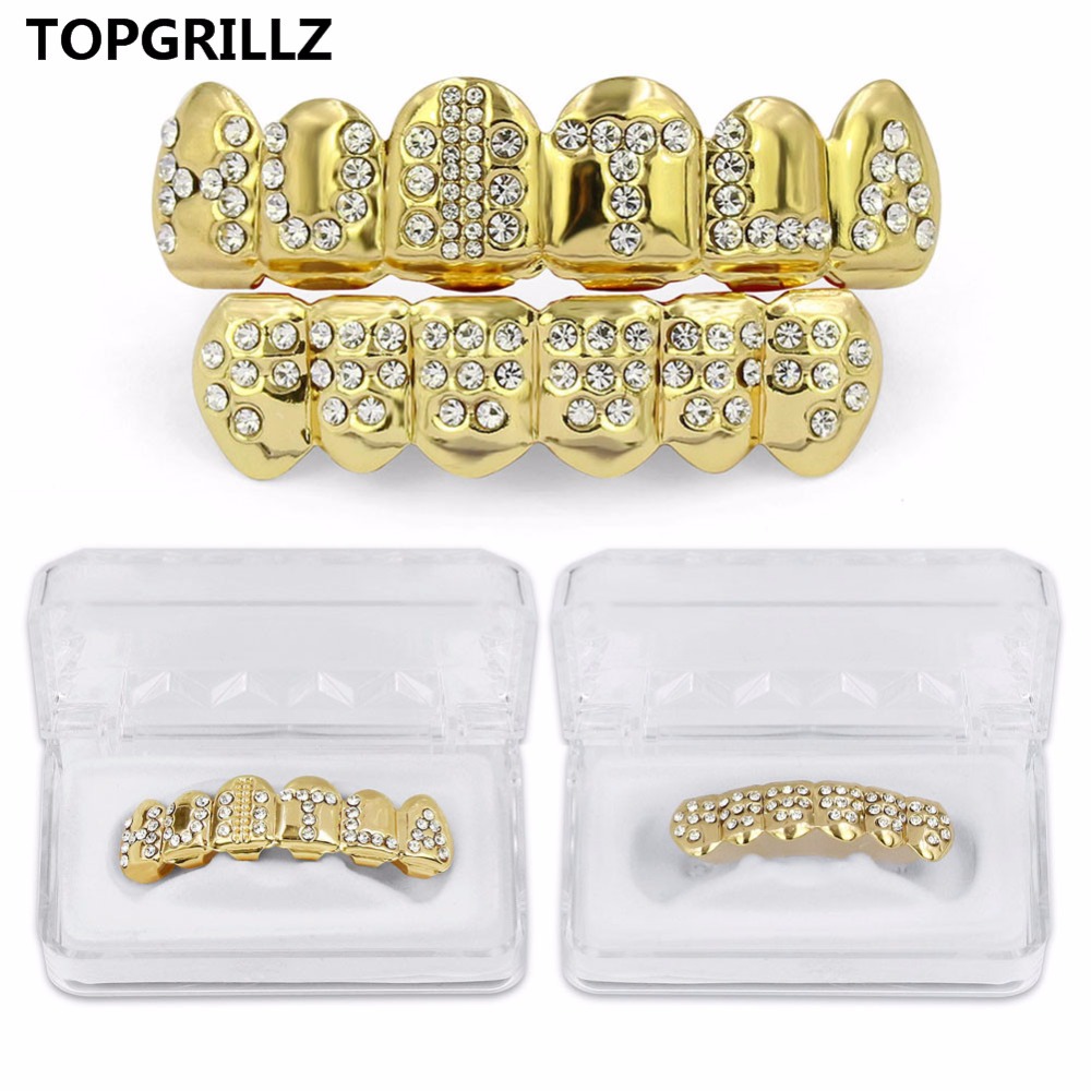 TOPGRILLZ Gold Color Plated Ic – Body Jewelry Lot Bewertung und Preis