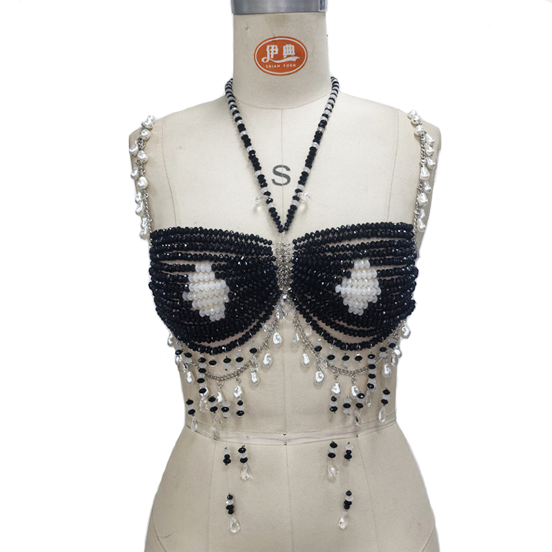 Handmade Female Crystal Body C – Body Jewelry Nipple Chain Bewertung und Preis