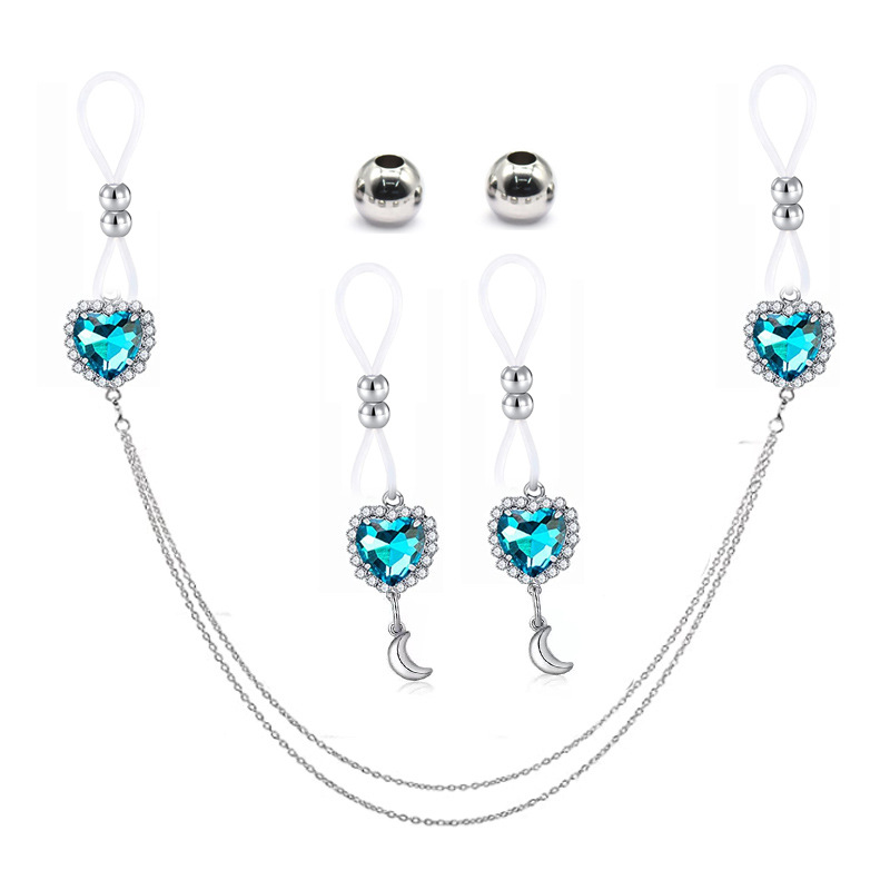 Non Piercing Body Jewelry Adju – Body Jewelry Nipple Chain Bewertung und Preis