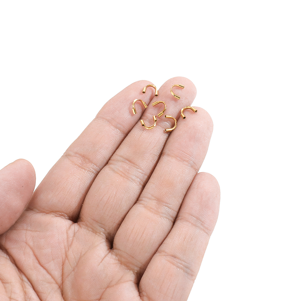 50pcs Gold Plated Stainless St – Body Jewelry Diy Bewertung und Preis