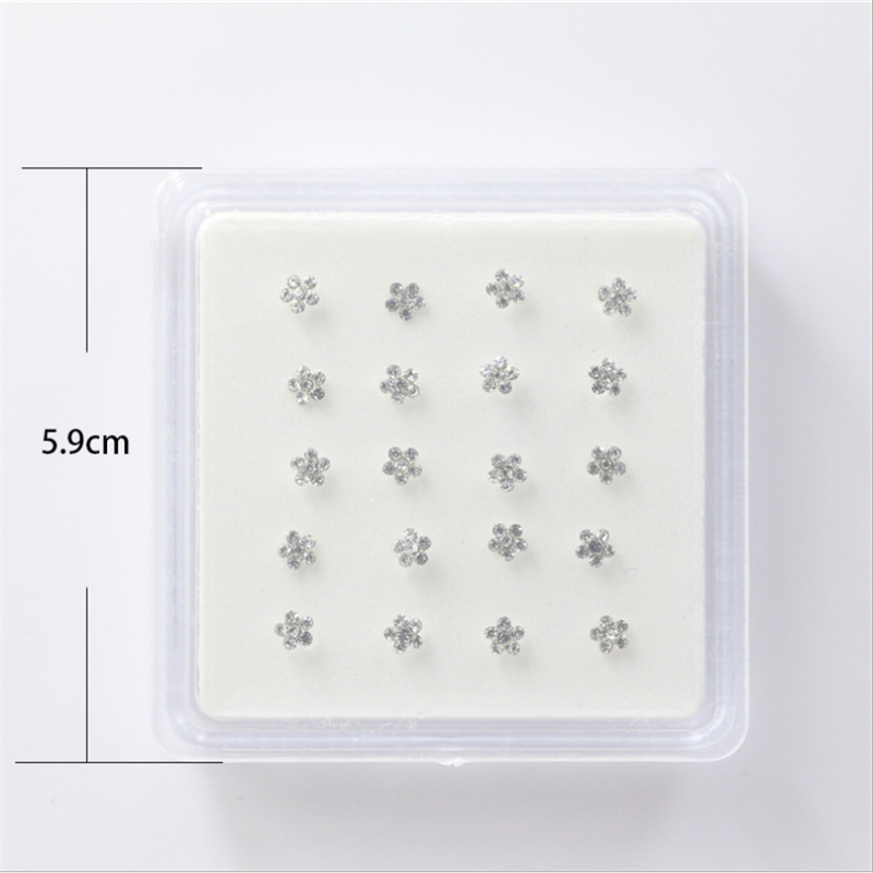 20Pcs/Box Body Nose Piercing J – Body Jewelry Jewelry Box Bewertung und Preis