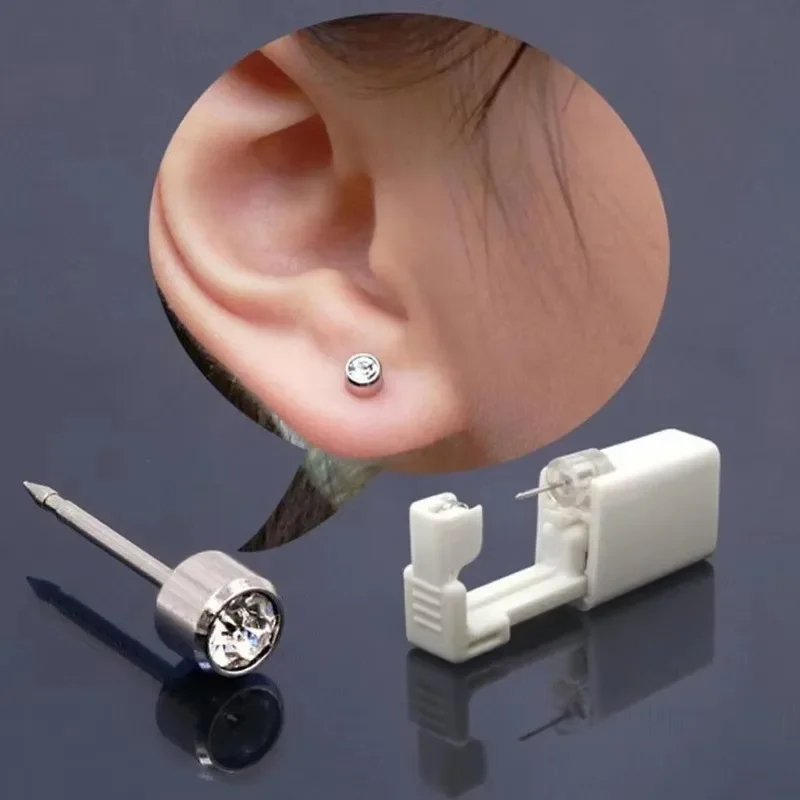 1-10pcs Safety Ear Piercing Gu – Body Jewelry Lot Bewertung und Preis