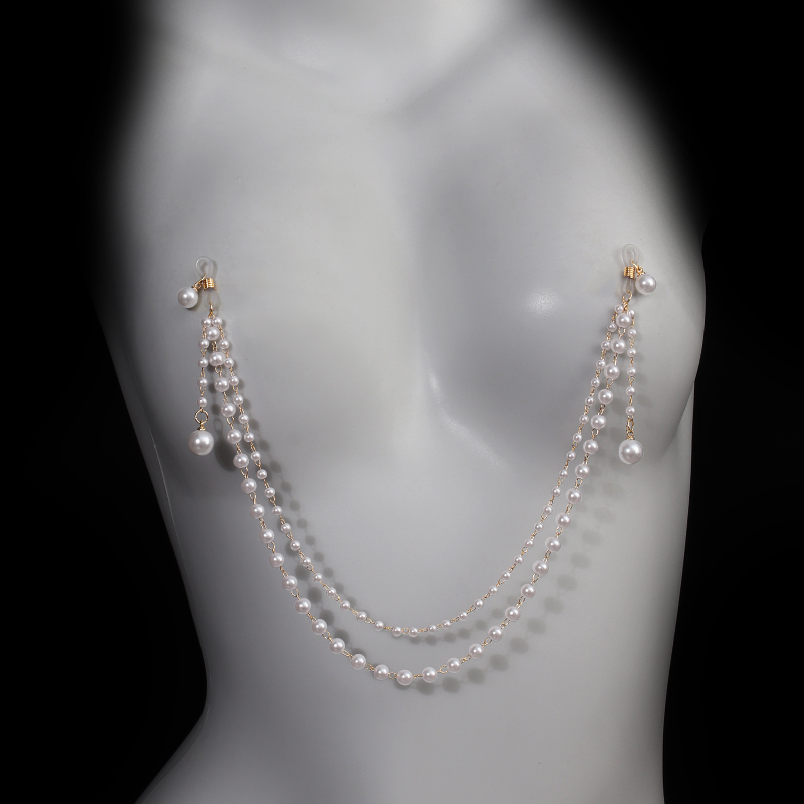 Sexy Non Piercing Pearl Nipple – Body Jewelry Nipple Chain Bewertung und Preis