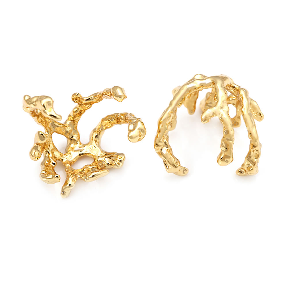 18K Gold Color Brass Flower Sh – Body Jewelry Diy Bewertung und Preis
