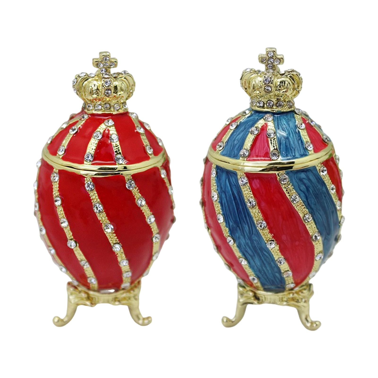 Faberge Egg Trinket Box Contai – Body Jewelry Jewelry Box Bewertung und Preis