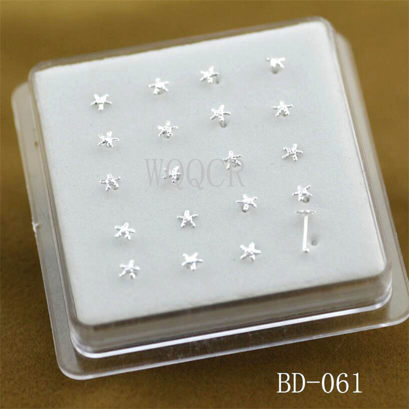 20pcs/box Frosted Surface Star – Body Jewelry Jewelry Box Bewertung und Preis