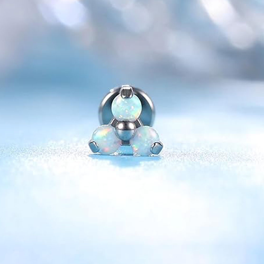 1PCS Titanium Opal Mini Pierci – Body Jewelry Jewelry Box Bewertung und Preis
