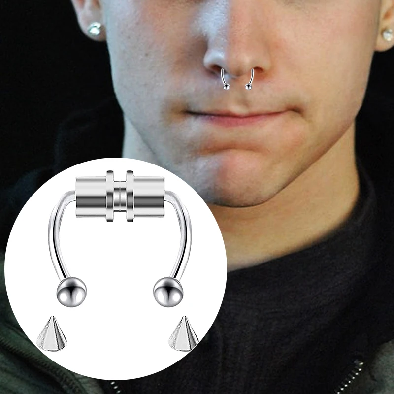 Fake Piercing Nose Ring Hoop S – Body Jewelry And Piercing Bewertung und Preis