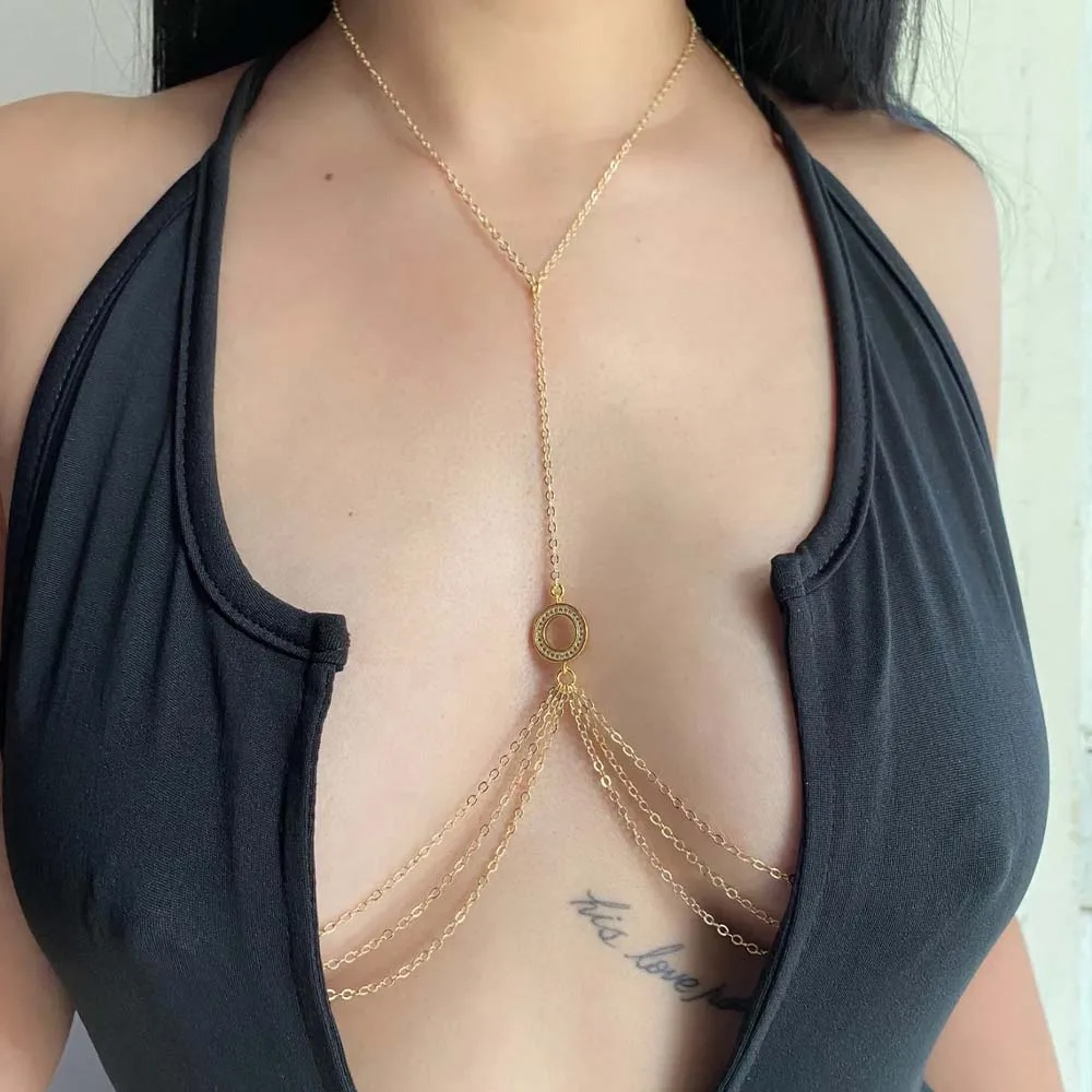 Hollow Round Nipple Chains Non – Body Jewelry Nipple Chain Bewertung und Preis