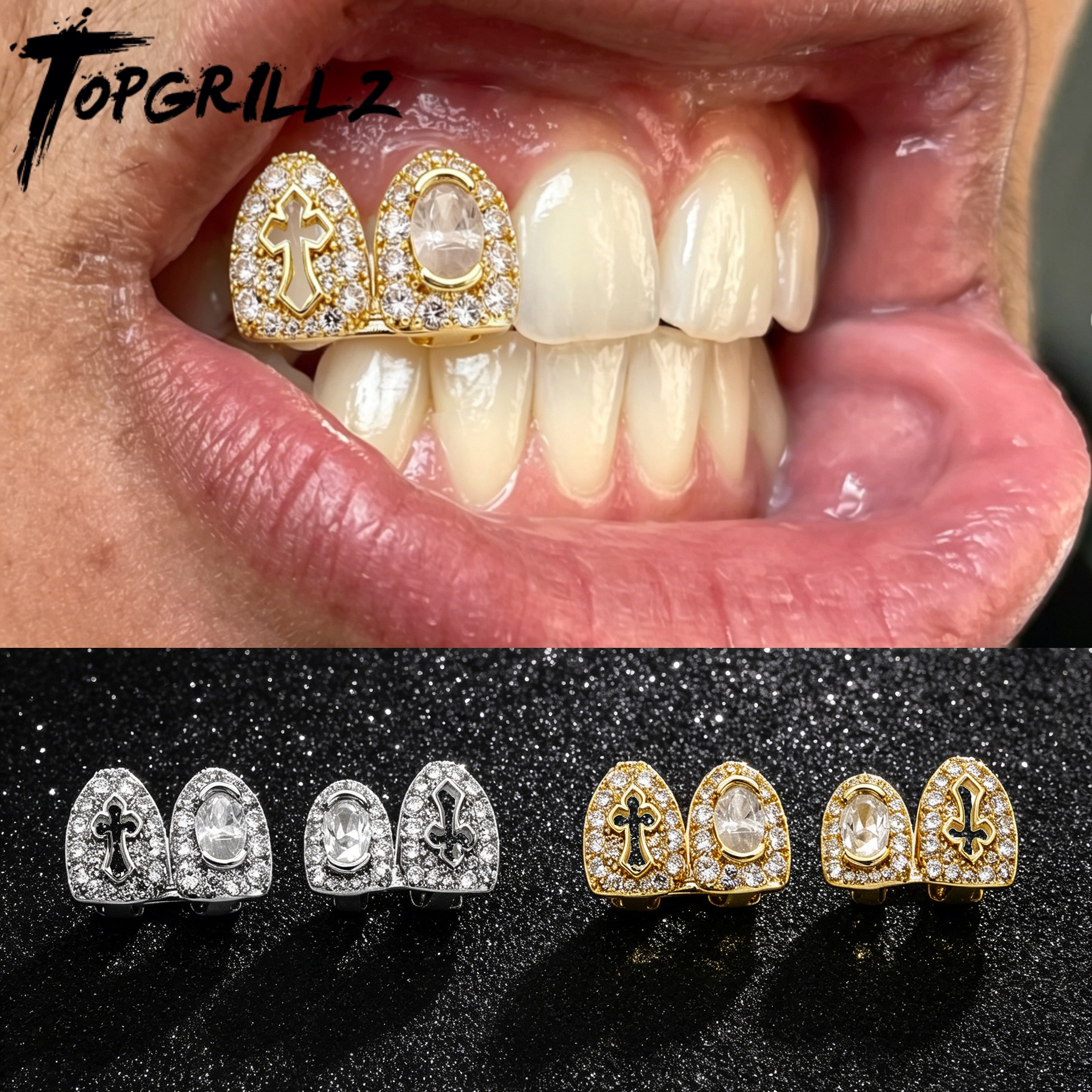 TOPGRILLZ Luxury Hip Hop Grill – Body Jewelry Lot Bewertung und Preis