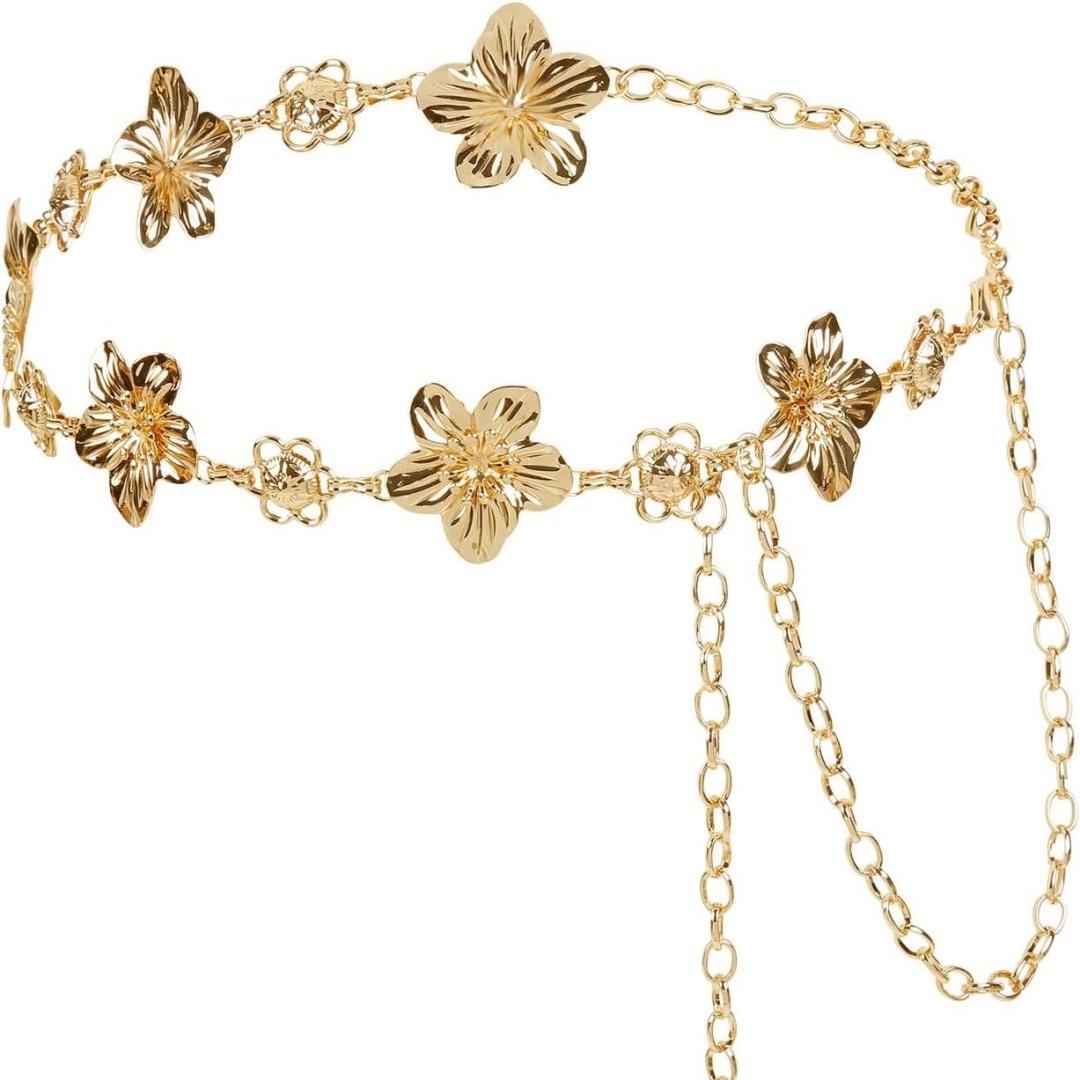 Flower Charm Waist Chain for W – Body Jewelry Charms Bewertung und Preis