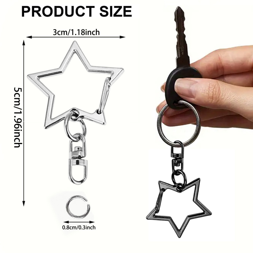 5/15/25/50Sets Star Shaped Sna – Body Jewelry Diy Bewertung und Preis
