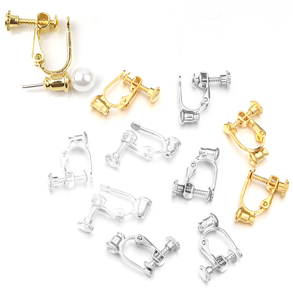 4pcs/lot Copper Screw Ear Clip – Body Jewelry Lot Bewertung und Preis