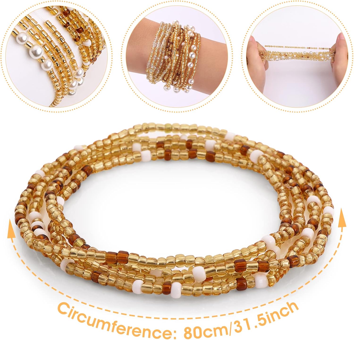 Waist Beads for Women Belly Be – Body Chain Jewelry Bewertung und Preis