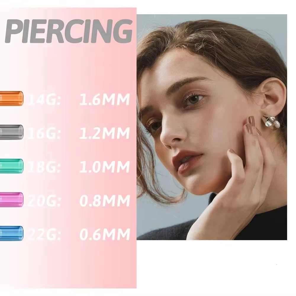 100/50/20/10pcs Piercing Needl – Body Jewelry Tool Bewertung und Preis